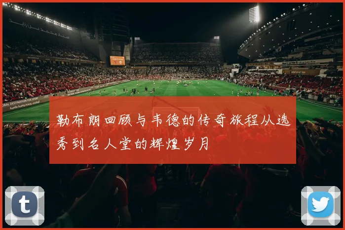 勒布朗回顾与韦德的传奇旅程从选秀到名人堂的辉煌岁月