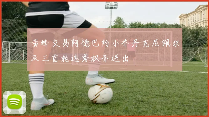 黄蜂交易阿德巴约小乔丹克尼佩尔及三首轮选秀权齐送出